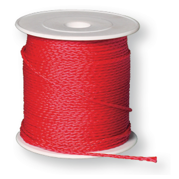 Cordeau de maçon Ø 2,5 x 100 m, rouge
